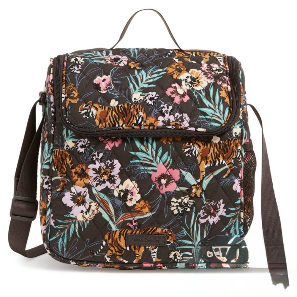 Vera Bradley Crossbody Lunch Bag in Bali Jungle